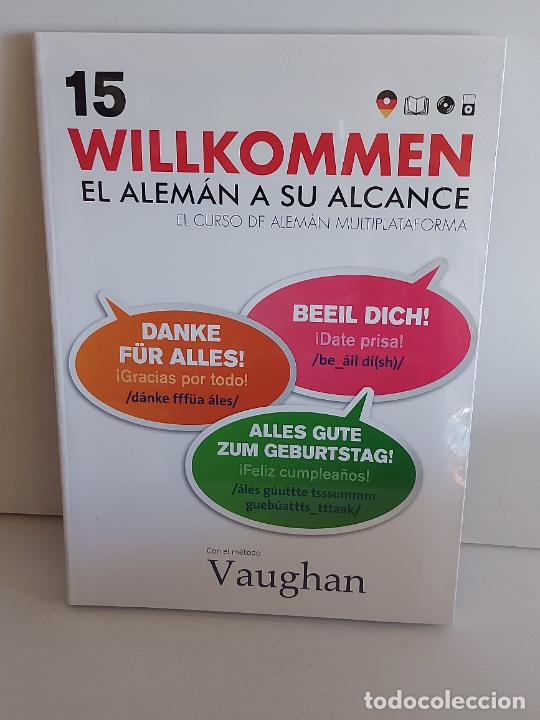 Libros: VAUGHAN / WILLKOMMEN - EL ALEM&Aacute;N A SU ALCANCE / 15 / LIBRO + CD / PRECINTADO. - Foto 1