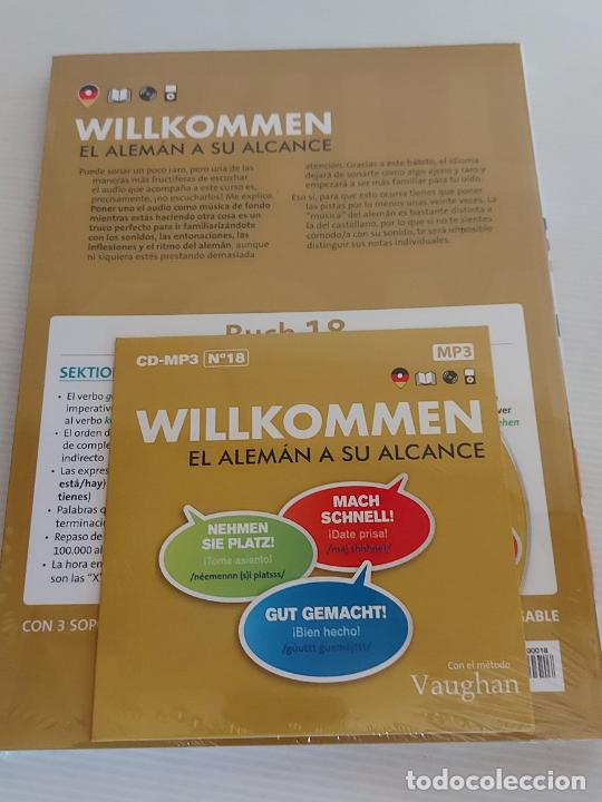 Libros: VAUGHAN / WILLKOMMEN - EL ALEM&Aacute;N A SU ALCANCE / 18 / LIBRO + CD / PRECINTADO. - Foto 2