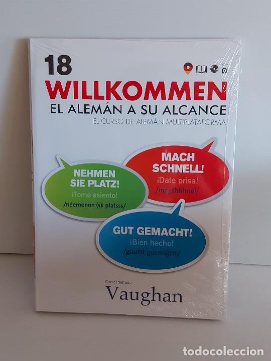 Libros: VAUGHAN / WILLKOMMEN - EL ALEM&Aacute;N A SU ALCANCE / 18 / LIBRO + CD / PRECINTADO. - Foto 1
