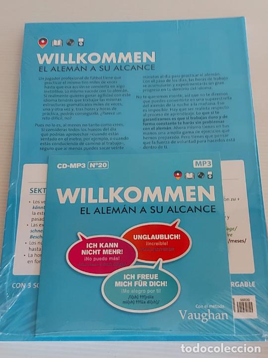 Libros: VAUGHAN / WILLKOMMEN - EL ALEM&Aacute;N A SU ALCANCE / 20 / LIBRO + CD / PRECINTADO. - Foto 2
