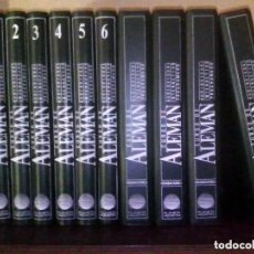 Libros: CURSO DE ALEMÁN PLANETA-AGOSTINI (1986) EN PERFECTO ESTADO. LIBROS EN PASTA DURA + CASETES. NUEVO.. Lote 280467598