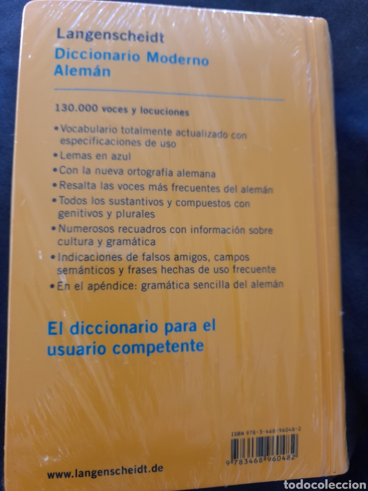 Libros: Diccionario moderno Alem&aacute;n. Langenscheidt - Foto 2
