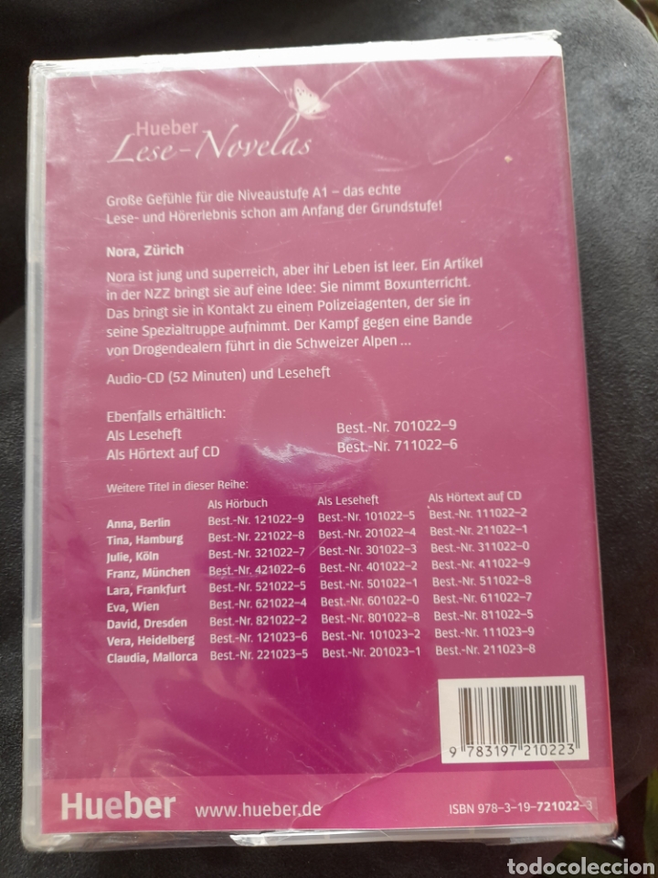 Libros: Nora, Z&uuml;rich. Novela y audio CD - Foto 2
