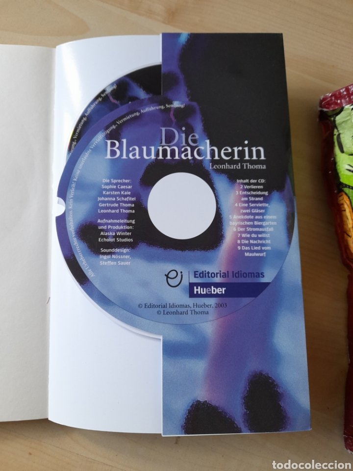 Libros: Die Blaumacherin. Leonhard Thoma. Libro y audio CD - Foto 3