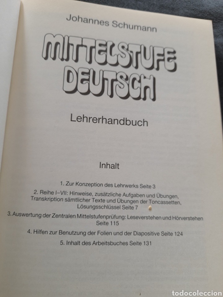 Libros: Mittelstufe Deutsch. Lehrerhandbuch - Foto 3