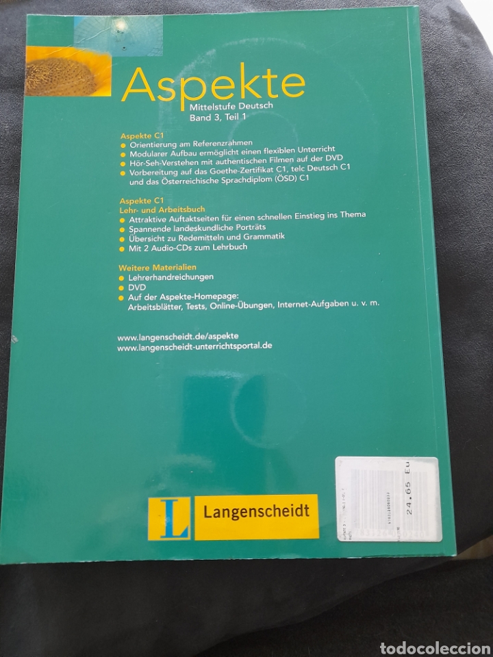 Libros: Aspekte Lehr und Arbeitsbuch 3. C1. Teil 1 - Foto 2