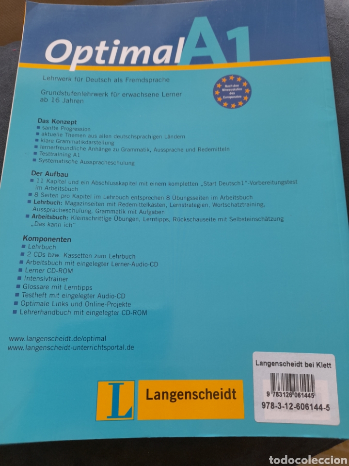 Libros: Optimal A1. Lehrbuch. Alem&aacute;n - Foto 2
