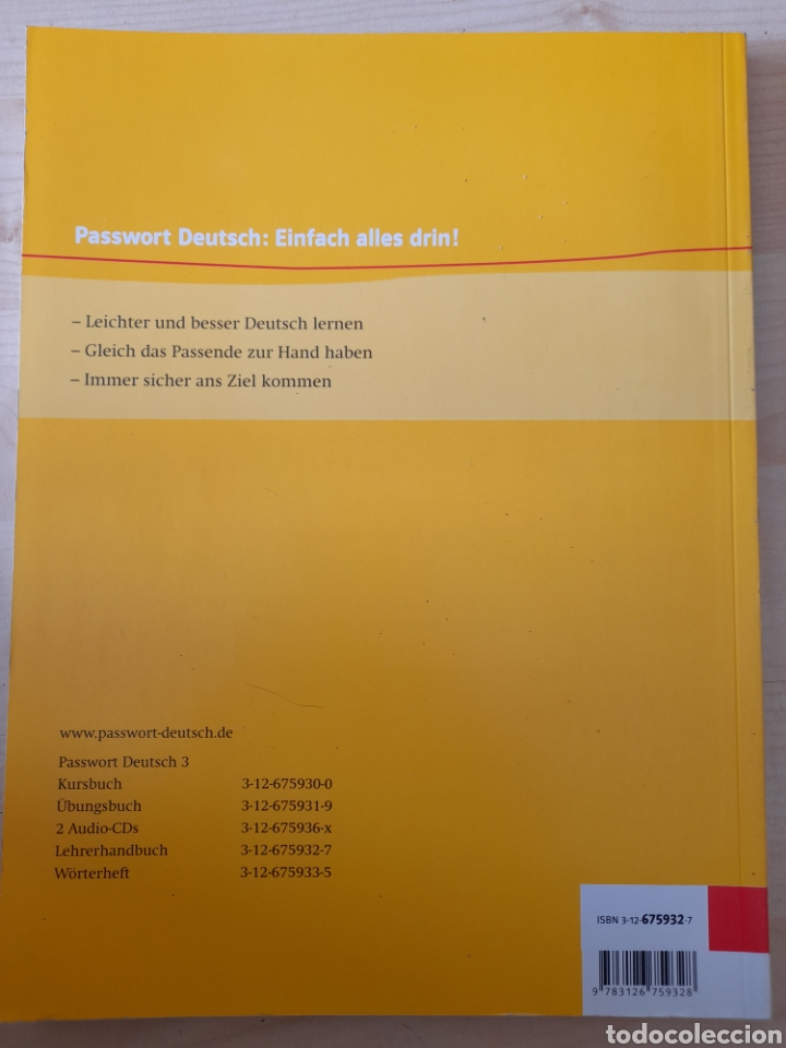 Libros: Passwort Deutsch 3 Lehrerhandbuch B1 - Foto 2