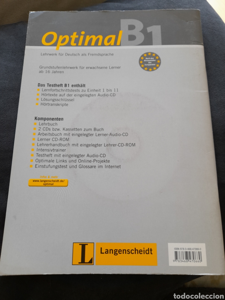 Libros: Optimal B1. Testheft. Alem&aacute;n - Foto 2