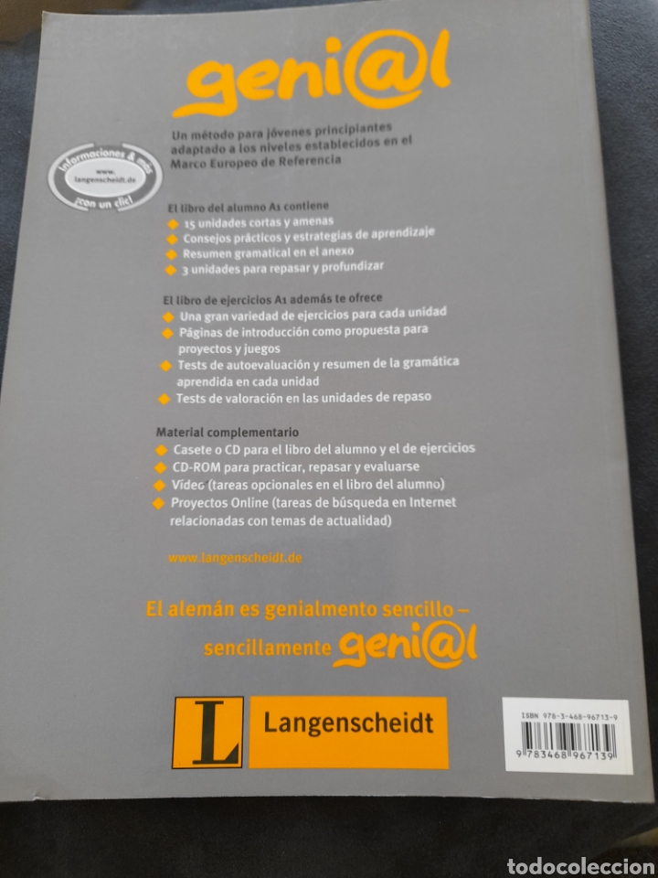 Libros: Genial A1. Libro de ejercicios. Alem&aacute;n - Foto 2