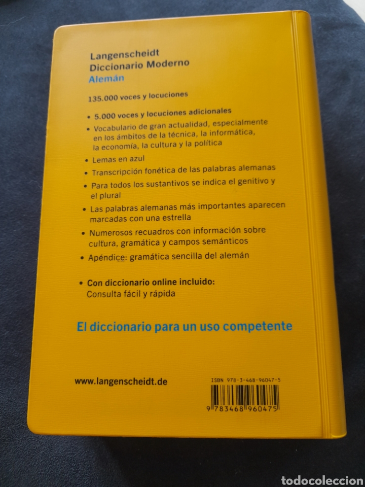 Libros: Diccionario moderno Alem&aacute;n - Foto 2