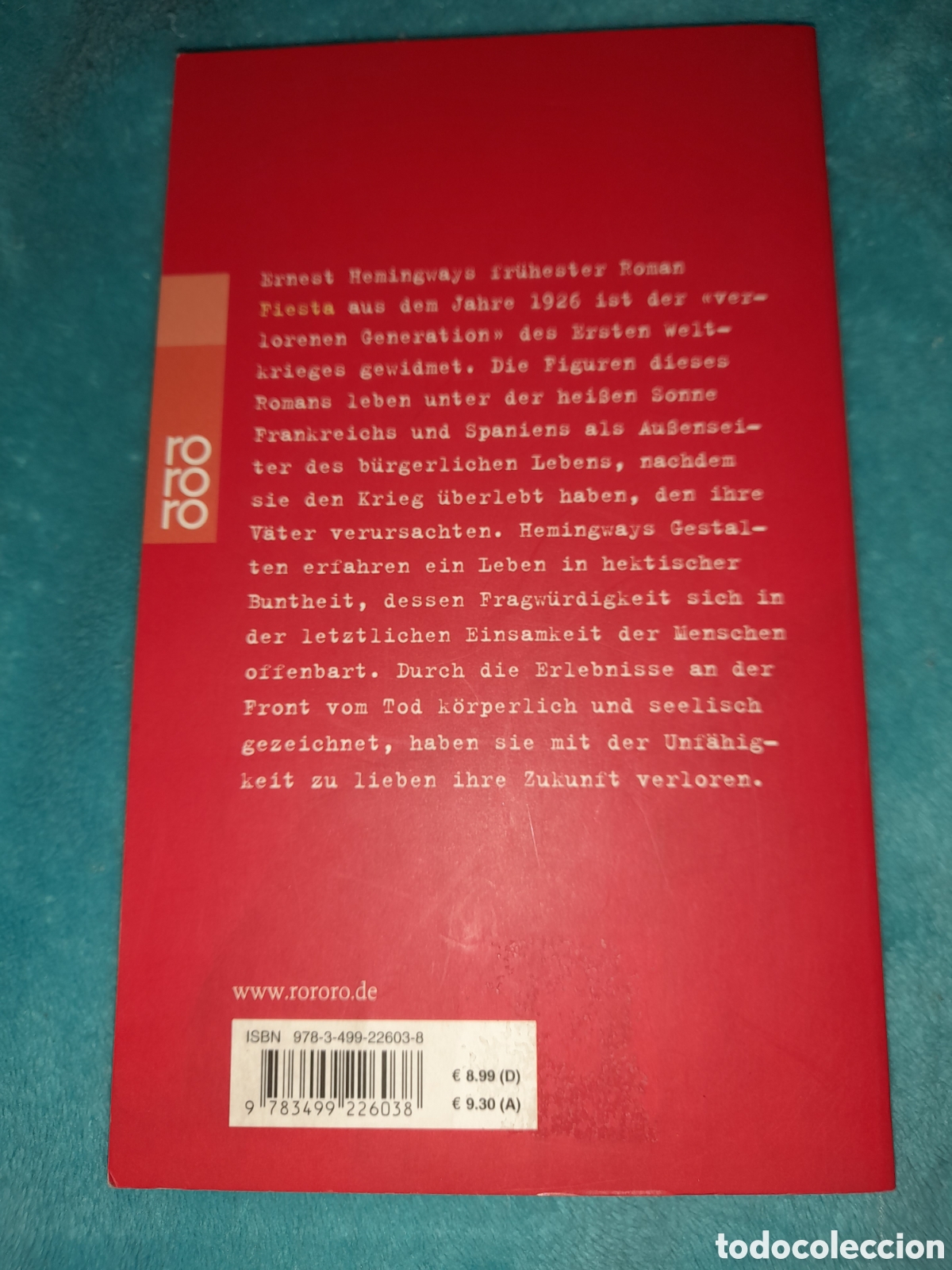 Libros: Fiesta. Ernest Hemingway - Foto 2