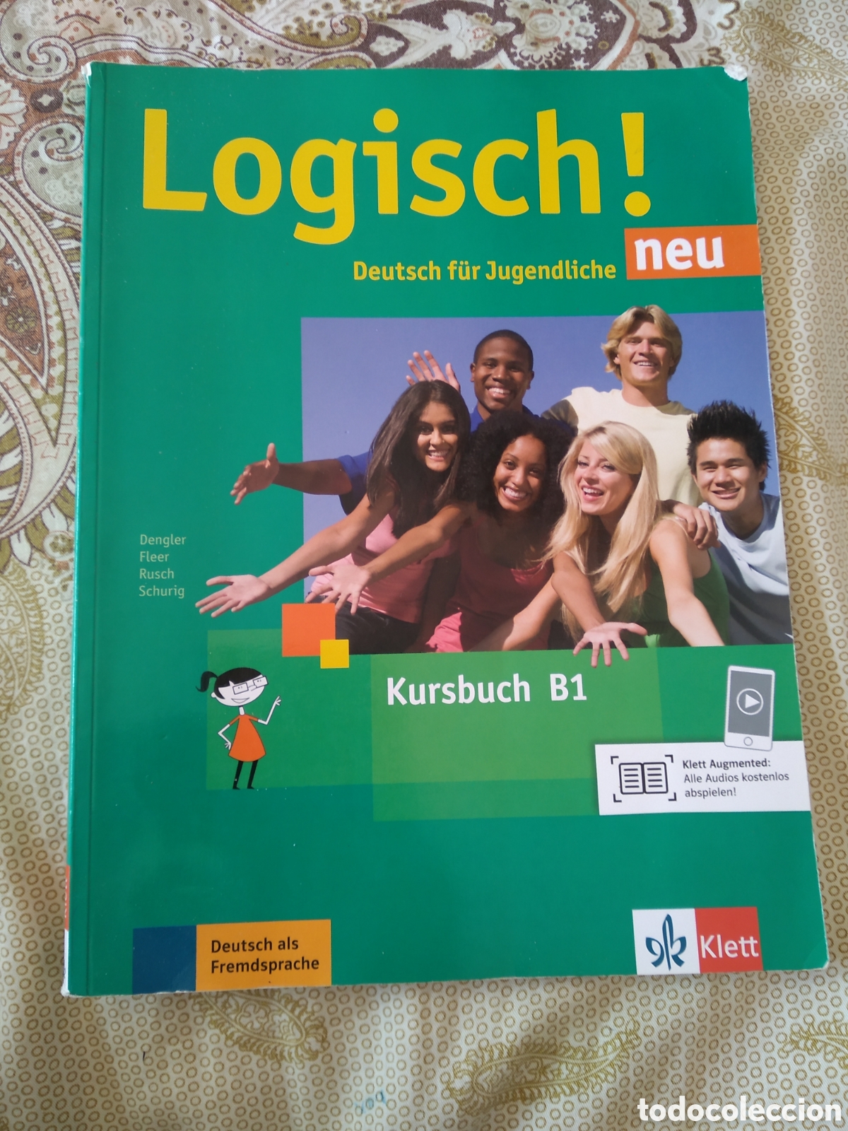Libros: LIBRO LOGISCH DEUTSCH FUR JUGENDLICHE PARA APRENDER ALEMAN KURSBUCH B1 - Foto 1
