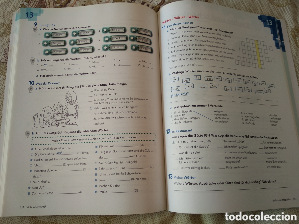 Libros: LIBRO LOGISCH DEUTSCH FUR JUGENDLICHE PARA APRENDER ALEMAN KURSBUCH B1 - Foto 3