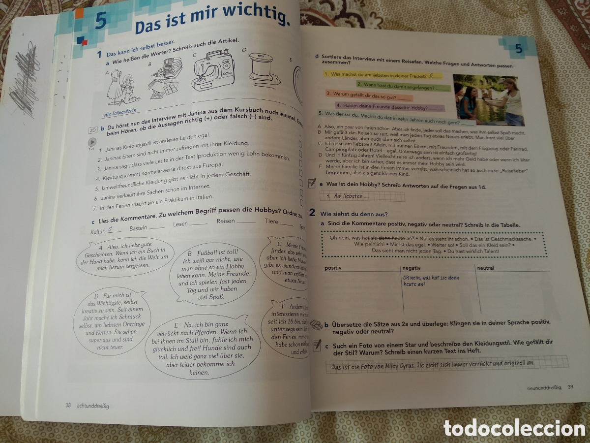 Libros: LIBRO LOGISCH DEUTSCH FUR JUGENDLICHE PARA APRENDER ALEMAN KURSBUCH B1 - Foto 4