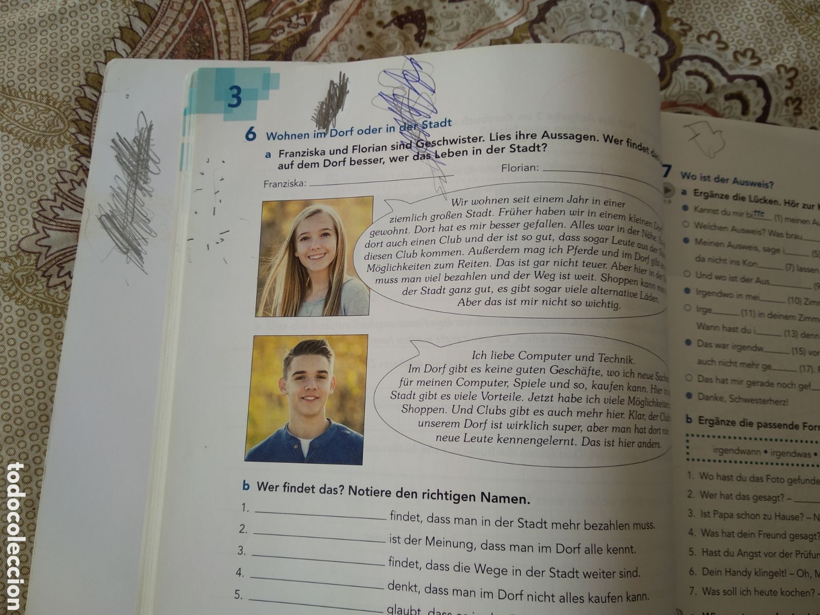 Libros: LIBRO LOGISCH DEUTSCH FUR JUGENDLICHE PARA APRENDER ALEMAN KURSBUCH B1 - Foto 5
