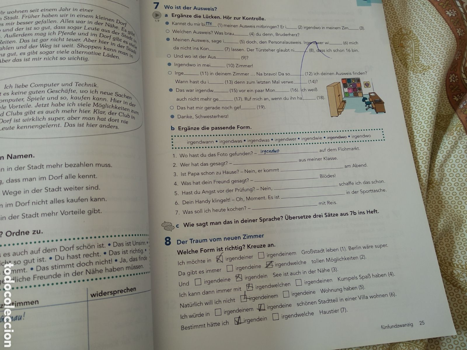 Libros: LIBRO LOGISCH DEUTSCH FUR JUGENDLICHE PARA APRENDER ALEMAN KURSBUCH B1 - Foto 6