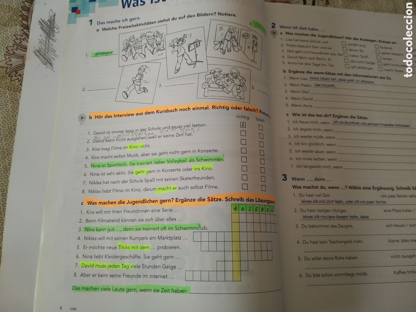 Libros: LIBRO LOGISCH DEUTSCH FUR JUGENDLICHE PARA APRENDER ALEMAN KURSBUCH B1 - Foto 7