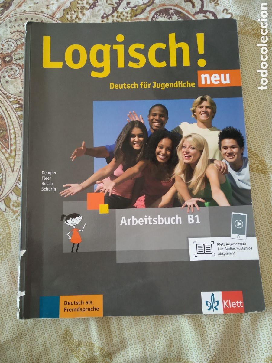 Libros: LIBRO LOGISCH DEUTSCH FUR JUGENDLICHE PARA APRENDER ALEMAN KURSBUCH B1 - Foto 1