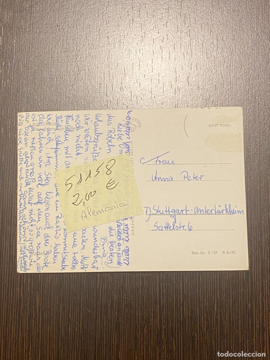 Libros: N&ordm; 51158 POSTAL FONTANE - Foto 2