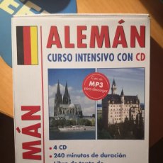 Libros: ALEMÁN CURSO INTENSIVO CON 4 CDS