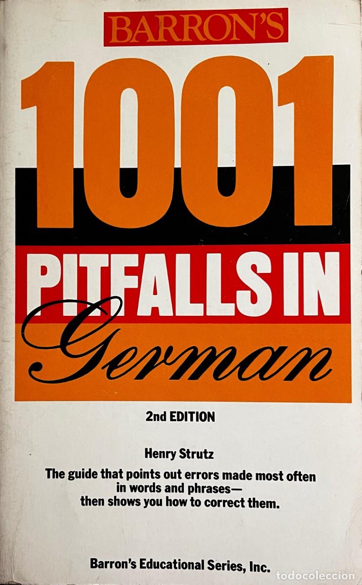 Libros: 1001 Pitfalls in German. Henry Strutz. Barrons 1986 - Foto 1