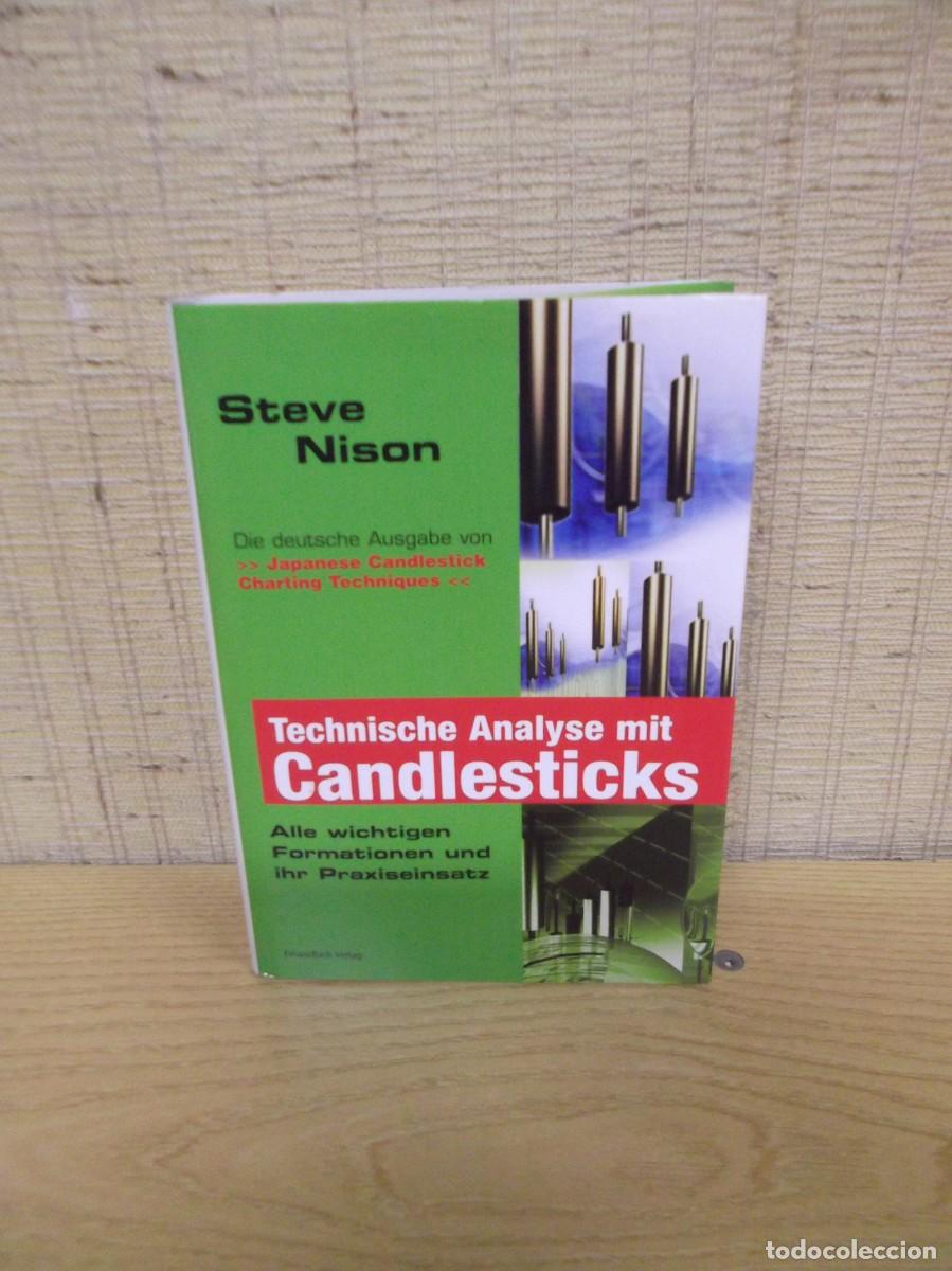 Libros: Libro Velas japonesas en Alem&aacute;n de Steve Nison &rdquo;Technische Analyse mit Candlesticks&rdquo;. - Foto 1