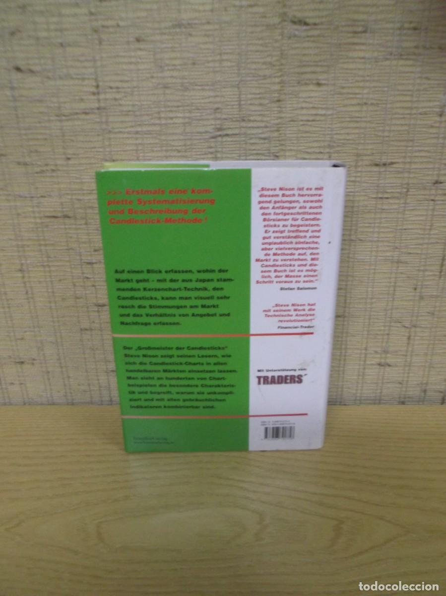 Libros: Libro Velas japonesas en Alem&aacute;n de Steve Nison &rdquo;Technische Analyse mit Candlesticks&rdquo;. - Foto 2