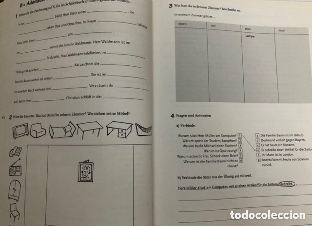 Libros: Libro ejercicios de alem&aacute;n Deutsch Int... (nuevo) - Foto 2