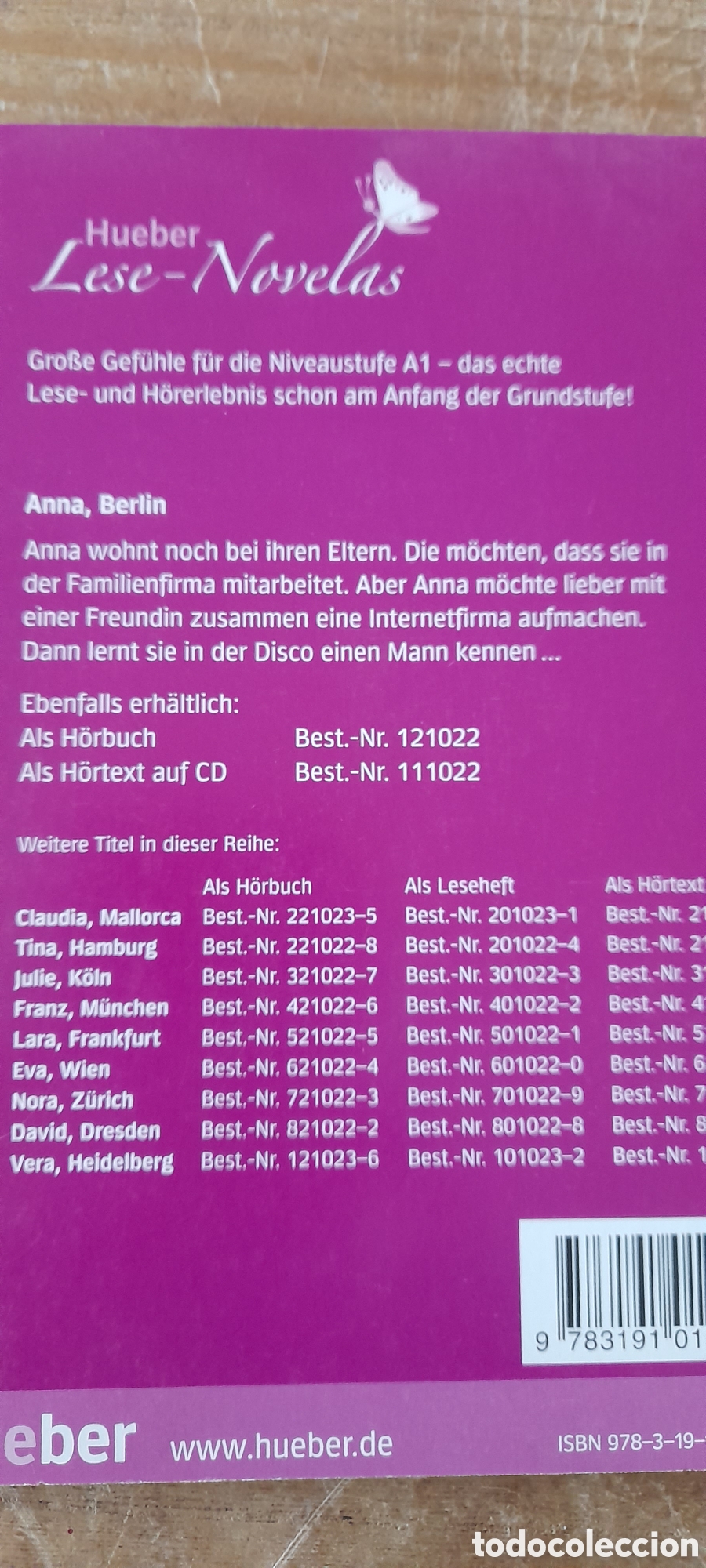 Libros: Anna, Berl&iacute;n. Lesse novelas - Foto 2