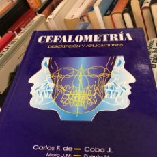 Libros: CEFALOMETRIA CARLOS F. D COBO.J. Lote 352770334
