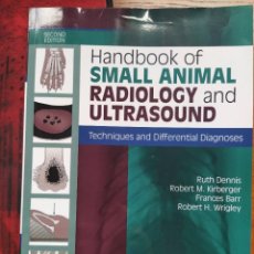 Libri: HANDBOOK OF SMALL ANIMAL RADIOLOGY AND ULTRASOUND: TECHNIQUES AND DIFFERENTIAL DIAGNOSES. SAUNDERS