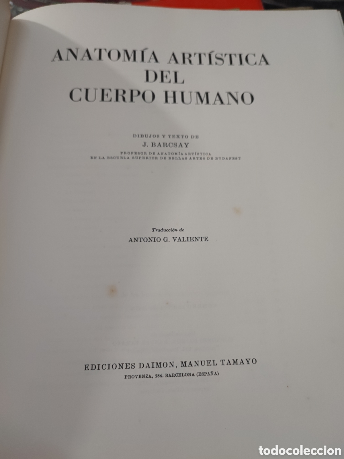 Libros: ANATOMIA ARTISTICA DEL CUERPO HUMANO - Foto 2