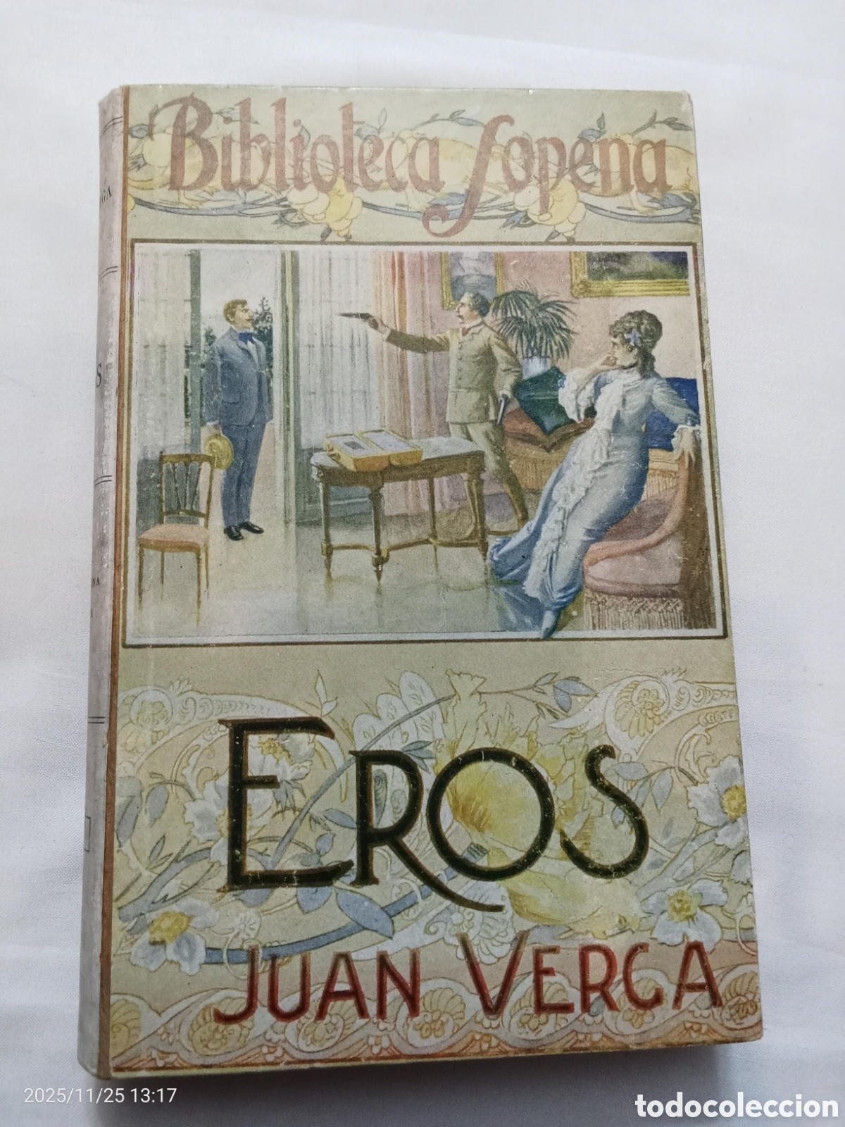 Libros: Libro Eros Juan Verga Biblioteca Sopera 17 - Foto 1