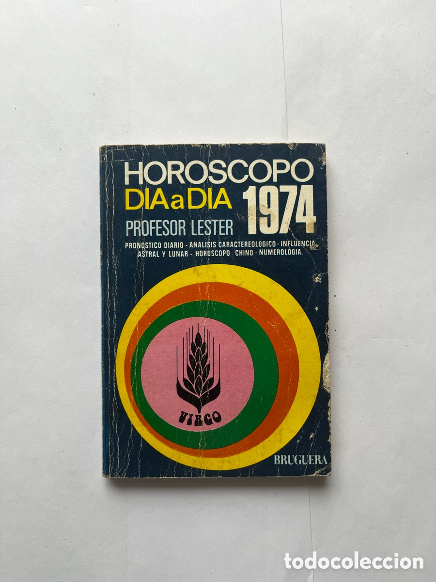 Libros: Libro hor&oacute;scopo 1974