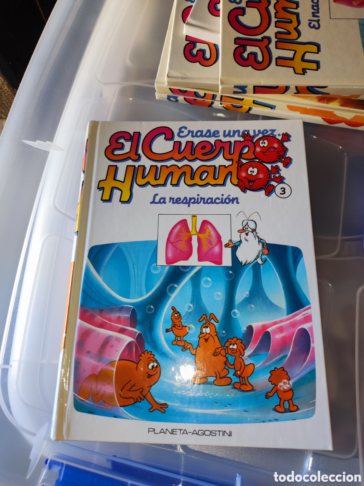 Libros: &Eacute;rase Una Vez El Cuerpo Humano - N&ordm; 3 - La respiraci&oacute;n - Planeta De Agostini - libro