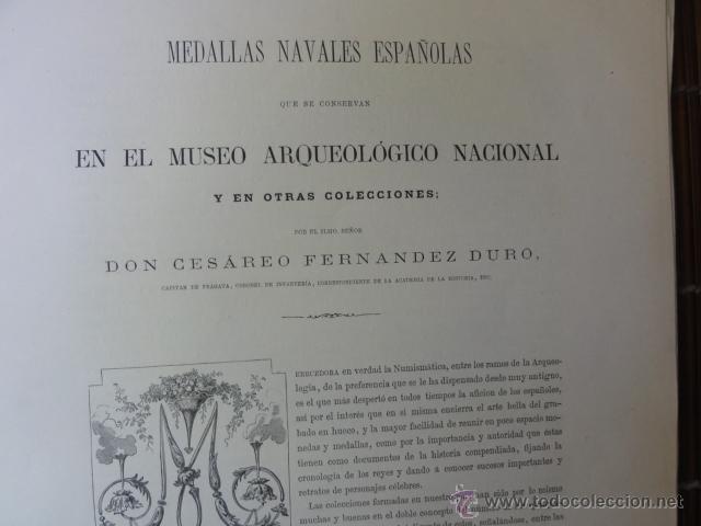 Libros antiguos: Medallas Navales Espa&ntilde;olas - Foto 1
