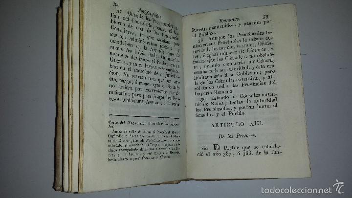 Libros antiguos: COMPENDIO DE LAS ANTIGUEDADES ROMANAS 1771 - Foto 4