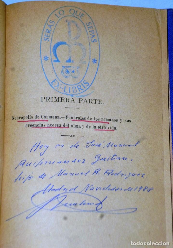 Libros antiguos: ESTUDIOS ARQUEOL&Oacute;GICOS E HIST&Oacute;RICOS - Foto 3