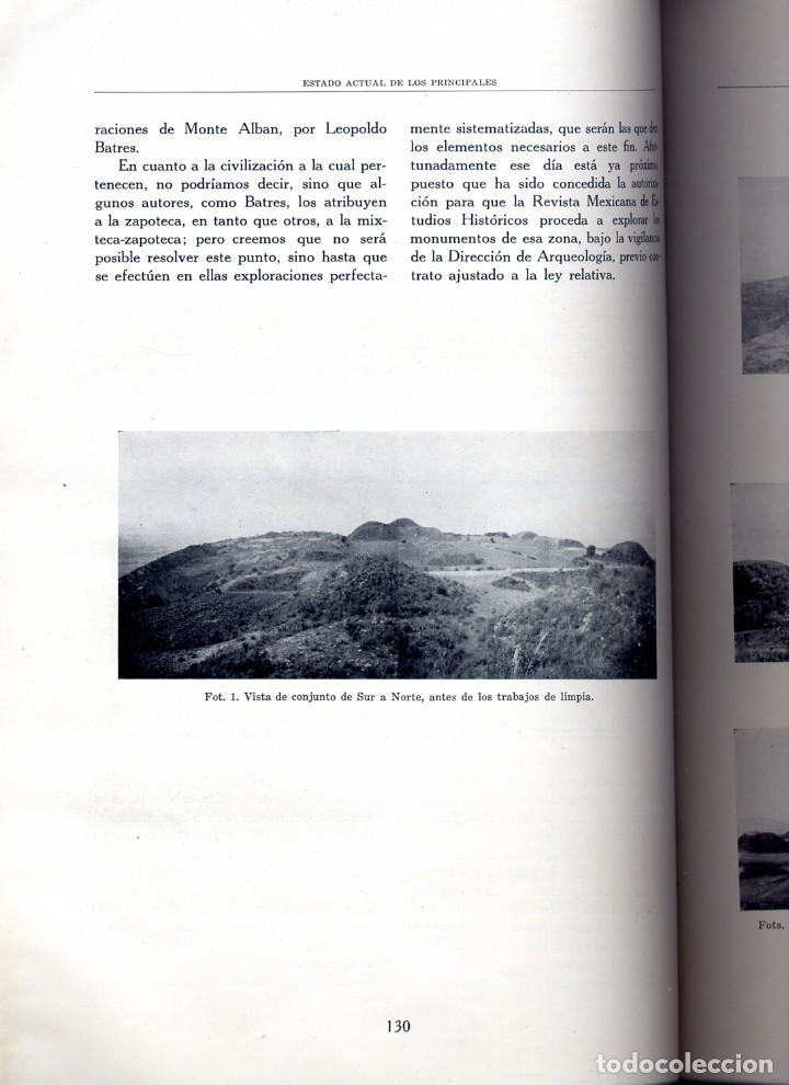 Libros antiguos: VV.AA. Estado actual de los principales Edificios Arqueol&oacute;gicos de M&eacute;xico. 1928. - Foto 2