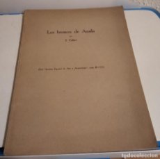 Libros antiguos: LOS BRONCES DE AZAILA, POR CABRÉ AGUILÓ. ARCHIVO ESPAÑOL DE ARTE Y ARQUEOLOGÍA, 1925.. Lote 26591772