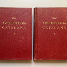 Libros antiguos: NOCIONS D'ARQUEOLOGIA SAGRADA CATALANA. TOMOS I Y II. VIC, 1933. Lote 349730614