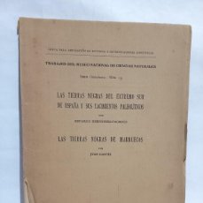 Libros antiguos: EDUARDO HERNÁNDEZ-PACHECO Y JUAN DANTÍN - TRABAJOS DEL MUSEO NACIONAL DE CIENCIAS NATURALES - 1915