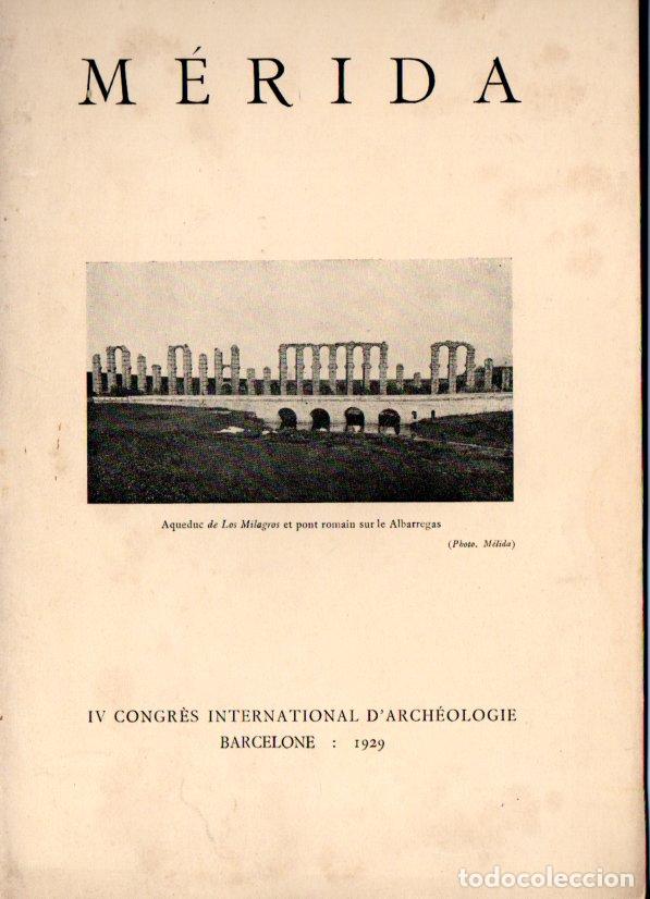 Libros antiguos: JOS&Eacute; M&Eacute;LIDA :M&Eacute;RIDA (1929) EN FRANC&Eacute;S - Foto 1