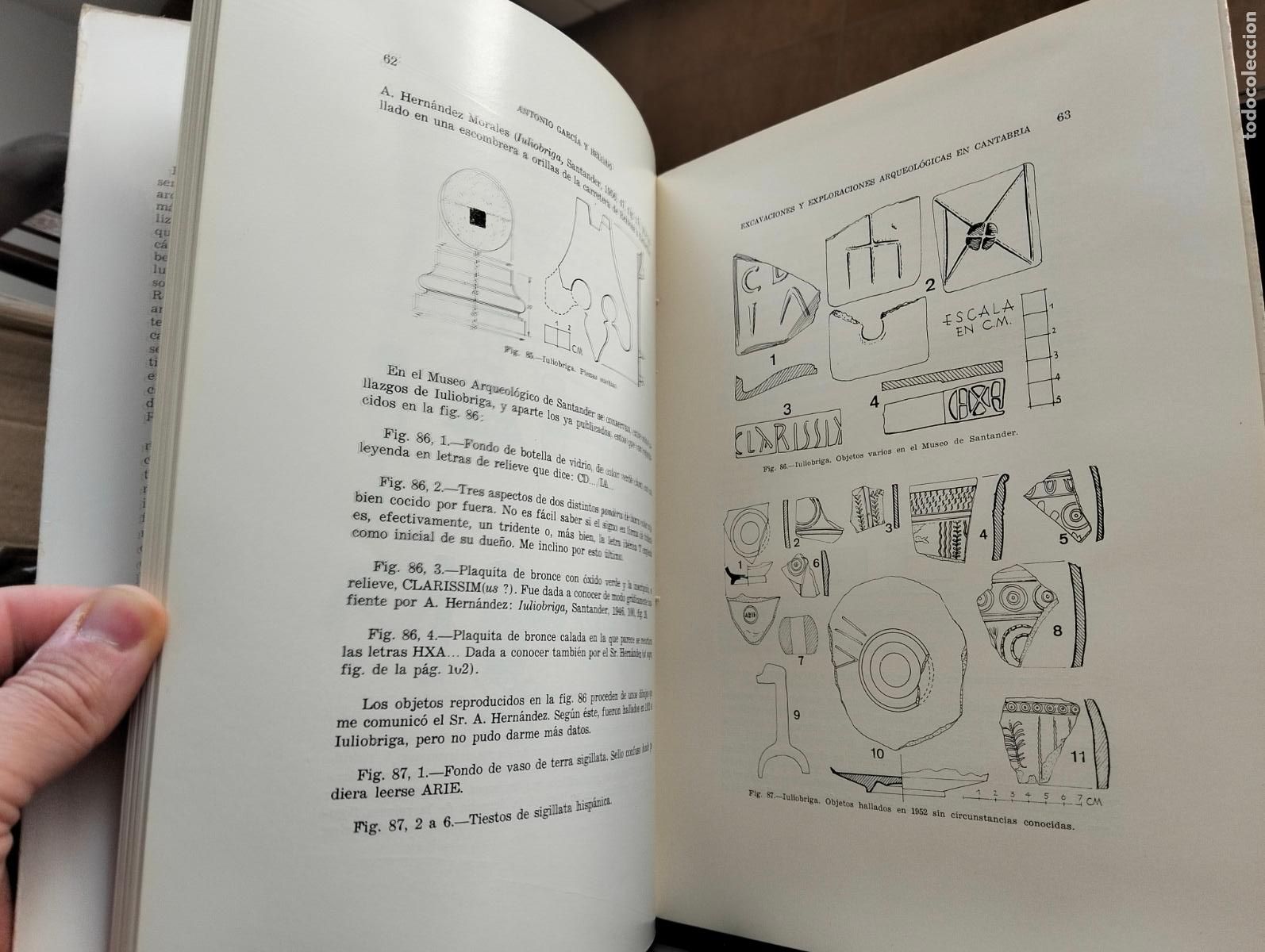 Libros antiguos: Arqueologia. Excavaciones y Exploraciones Arqueologicas en Cantabria, CSIC, 1970. VISITA CATALOGO