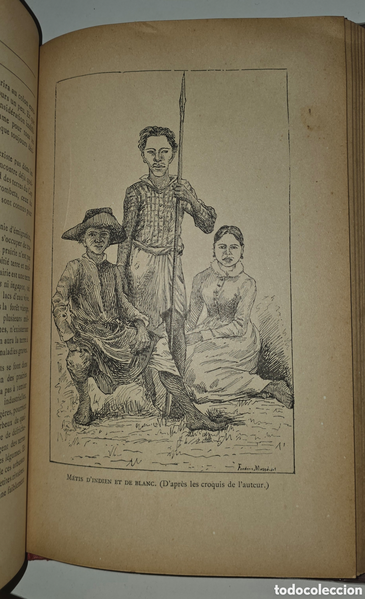 Libros antiguos: Libro antiguo franceses en el amazonas - Foto 3