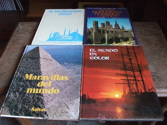 Libros antiguos: 4 libros de monumentos - Foto 1