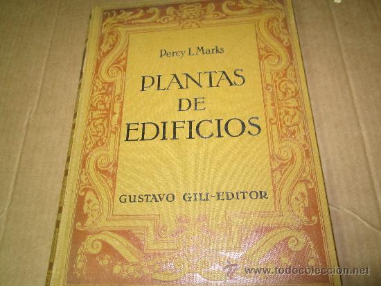 Libros antiguos: Composicion de Plantas de Edificios, Percy L.Marks - Foto 1