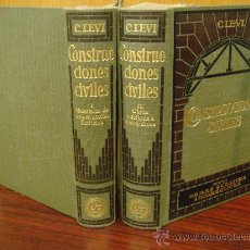 Libros antiguos: TRATADO DE CONSTRUCCIONES CIVILES, 1920, 2 VOL. . Lote 32333095