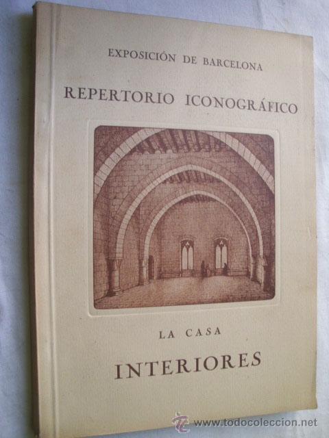 Libros antiguos: INTERIORES. MARTORELL, Jer&oacute;nimo. 1923 - Foto 1